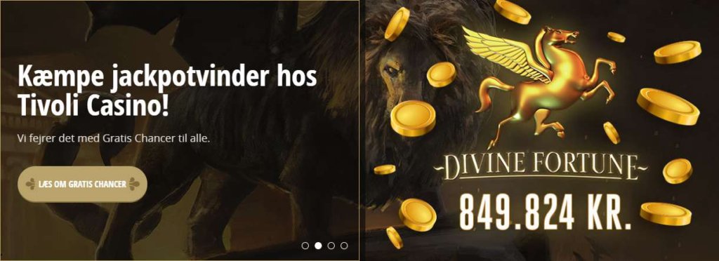 Kæmpe jackpotvinder hos Tivoli Casino!